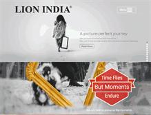 Tablet Screenshot of lionindia.com